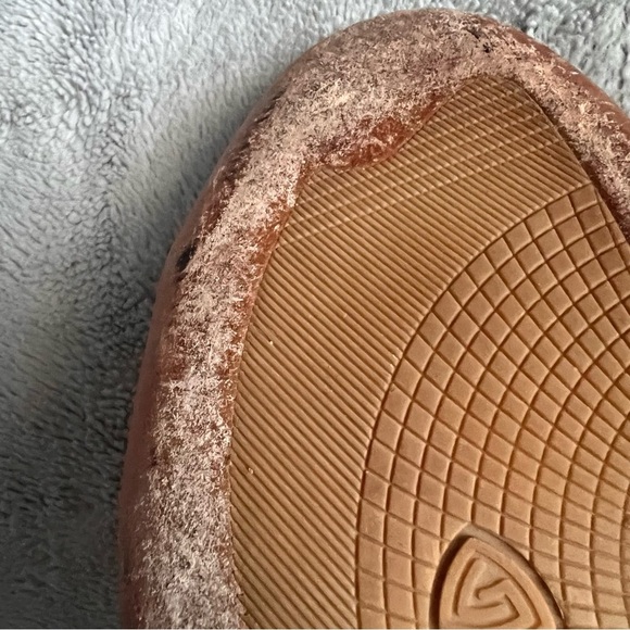 AGL Attilio Giusti Leombruni Jody Cap Toe Buckle Wedge Ballet Flat Patent Gold - Picture 11 of 17